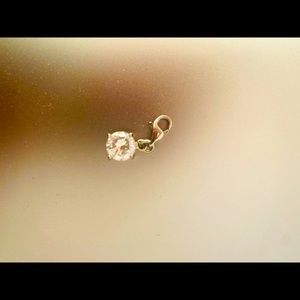 925 Silver Diamond Charm